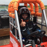 Speed record in a tractor